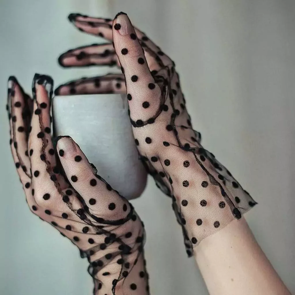 قشنگ ترین مدل های دستکش توری مجلسی زنانه