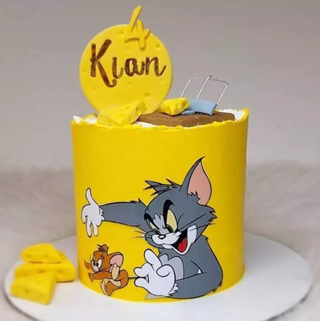 پرطرفدارترین کیک تولد تام و جری