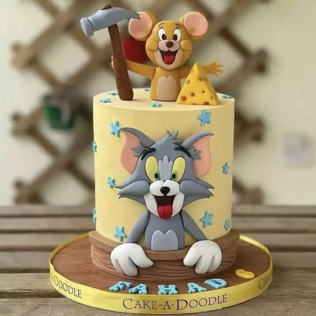 جذاب ترین کیک تولد تام و جری