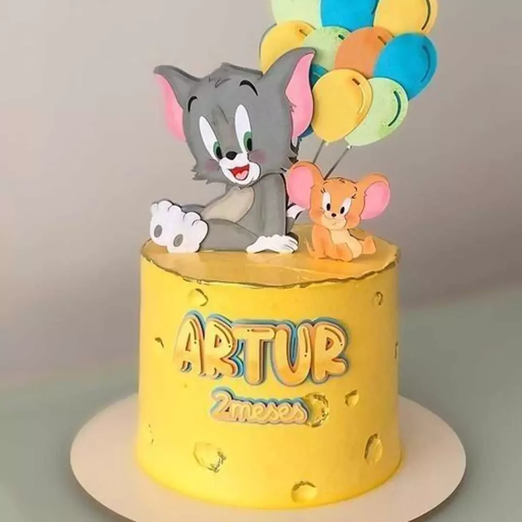 عالی ترین کیک تولد تام و جری