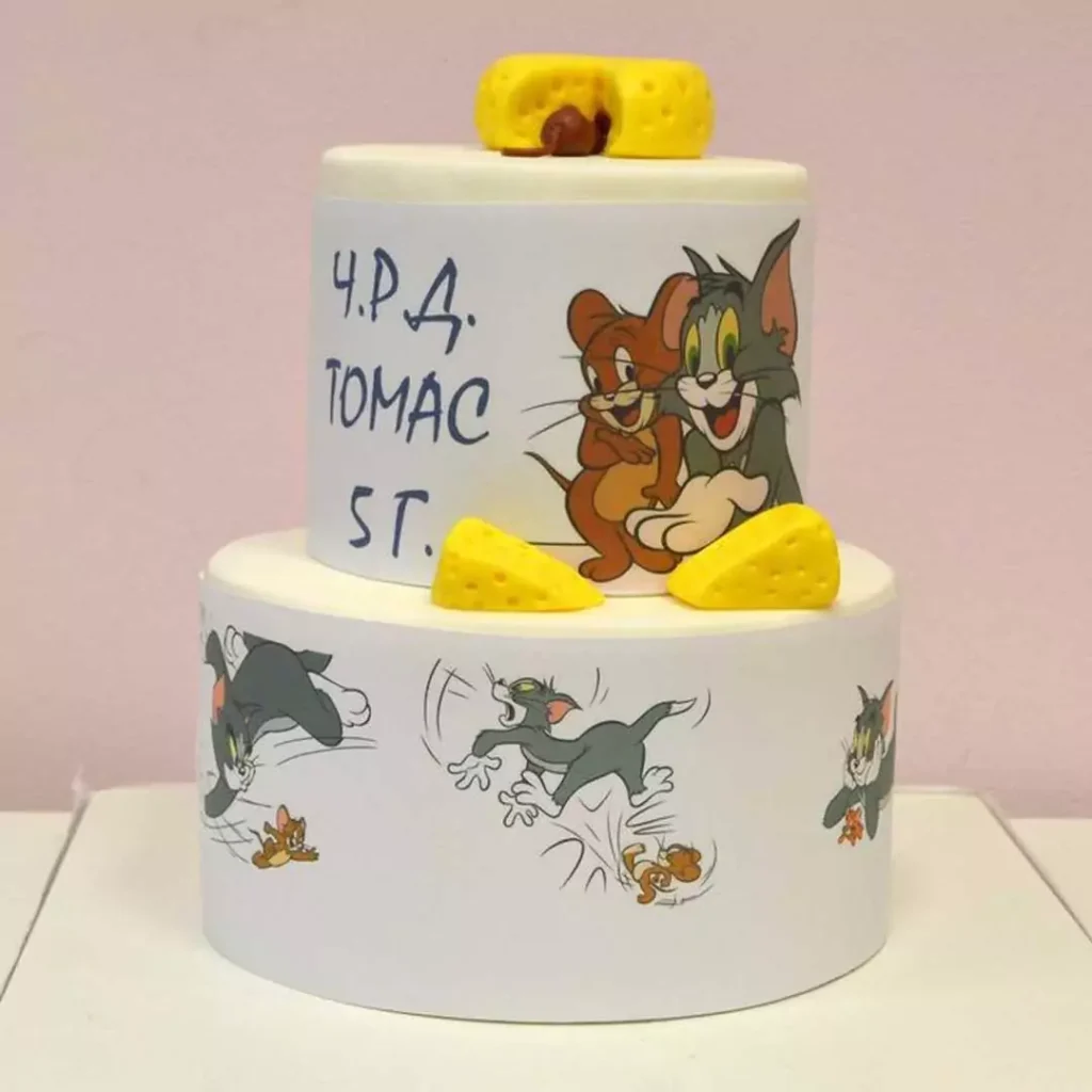 جدیدترین کیک تولد تام و جری