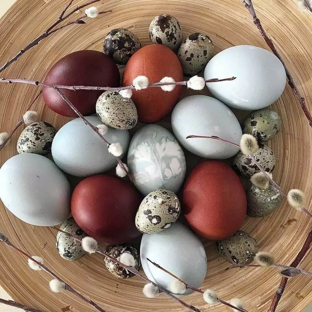 بی نظیرترین تزیین تخم مرغ هفت سین با رنگ طبیعی