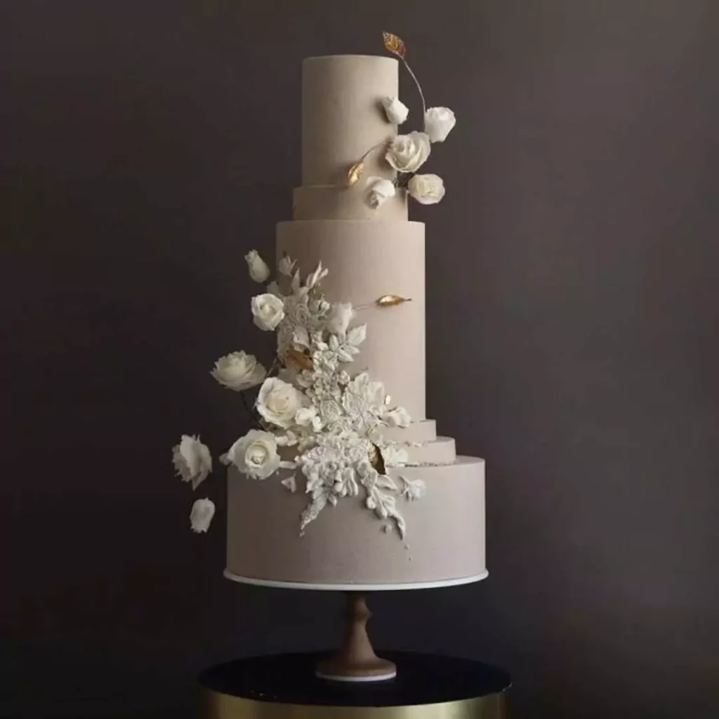 باشکوه ترین کیک مدرن عروسی 2024