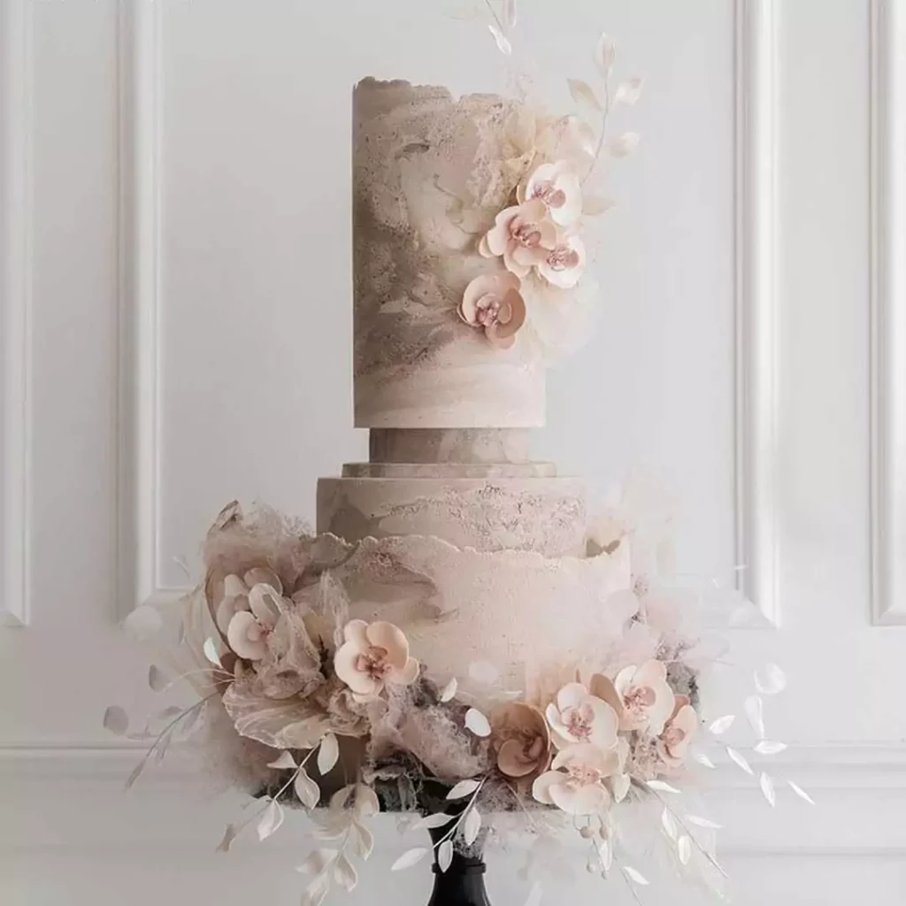 متفاوت ترین کیک مدرن عروسی 2024