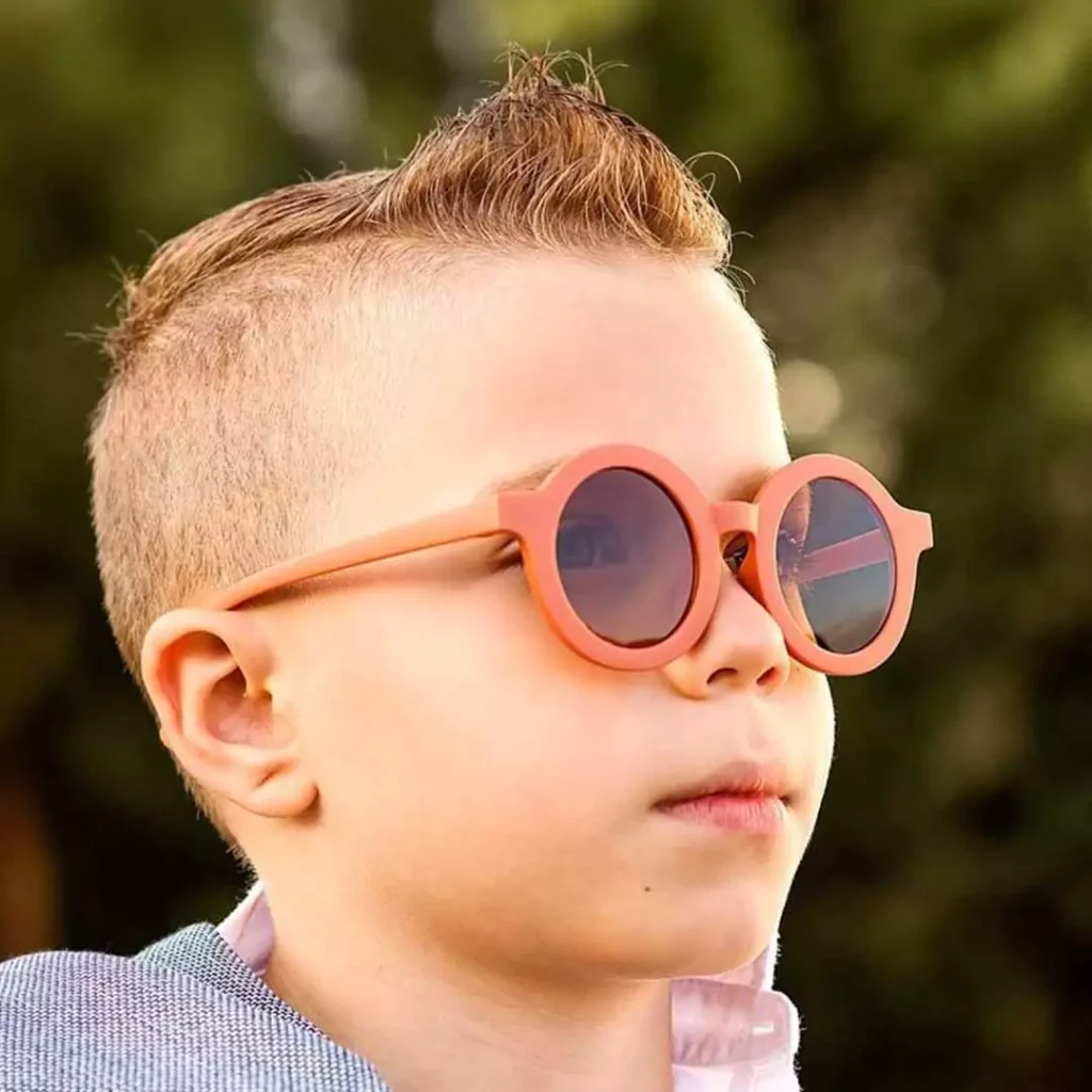عینک آفتابی بچگانه نارنجی 2024