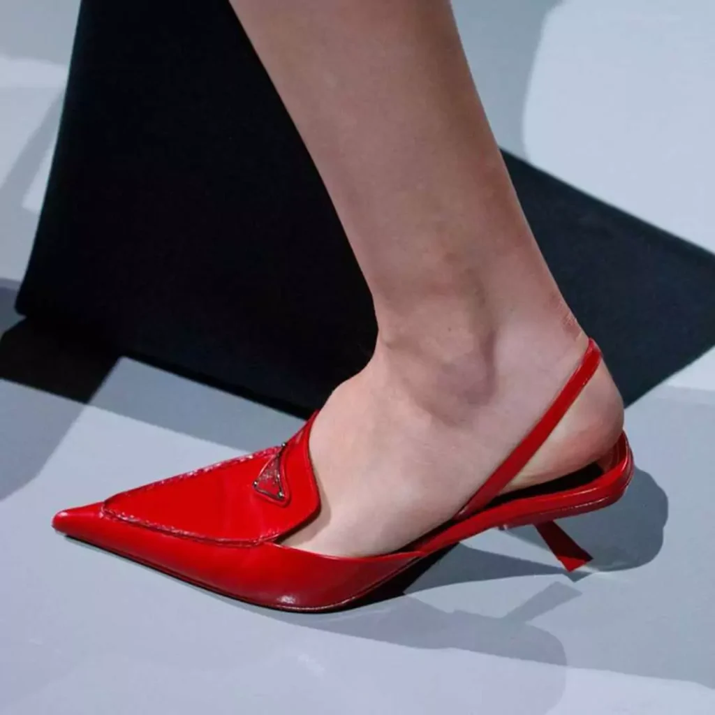 جدیدترین کفش مجلسی پاشنه بلند قرمز