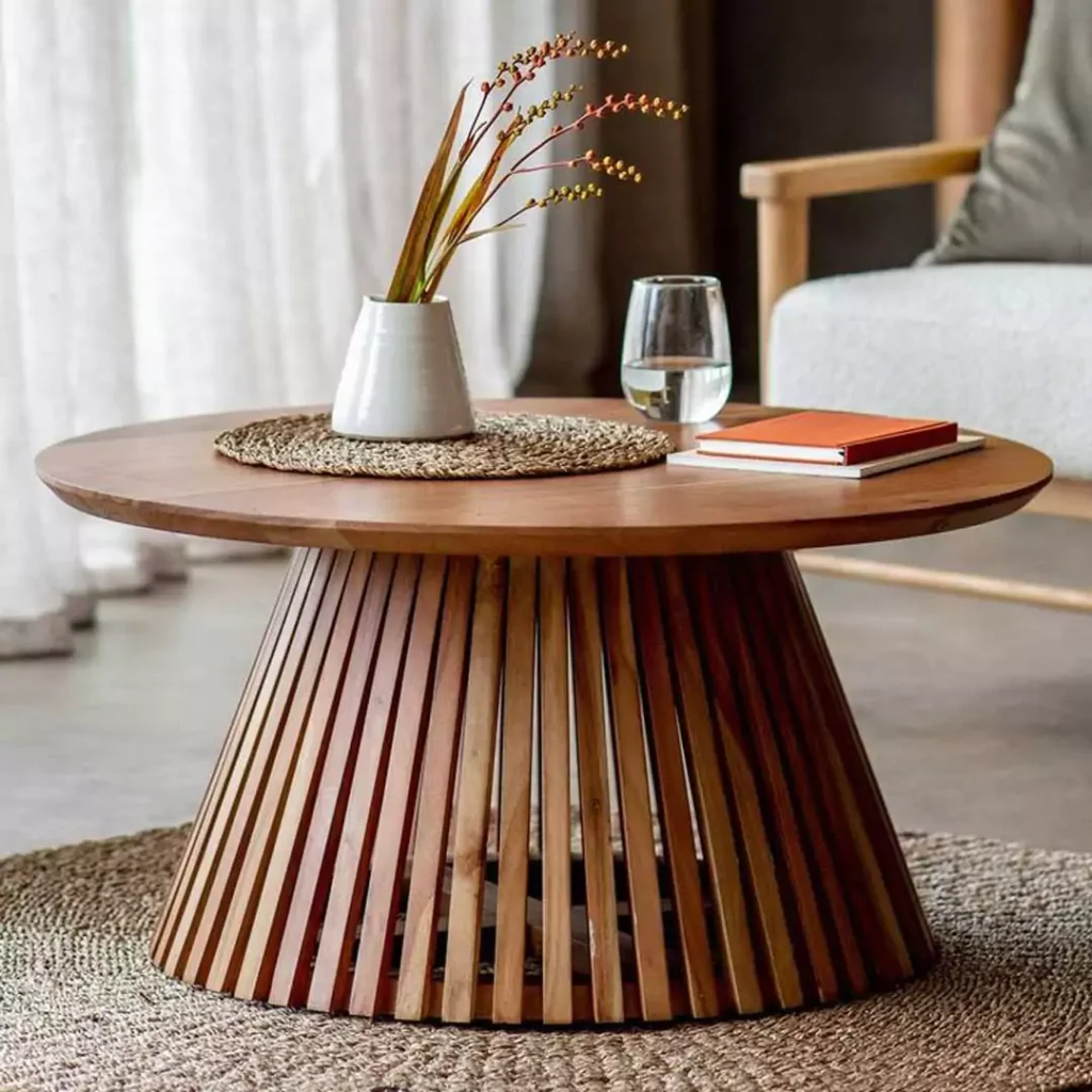 بی نظیرترین میز جلو مبلی چوبی مینیمال
