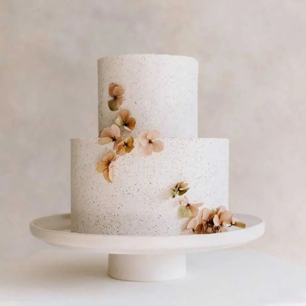 متفاوت ترین کیک عروسی بهاری مینیمال 2024